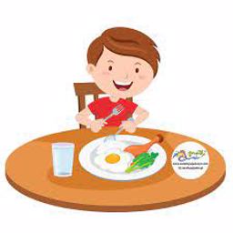 مهارت آداب غذا خوردن 